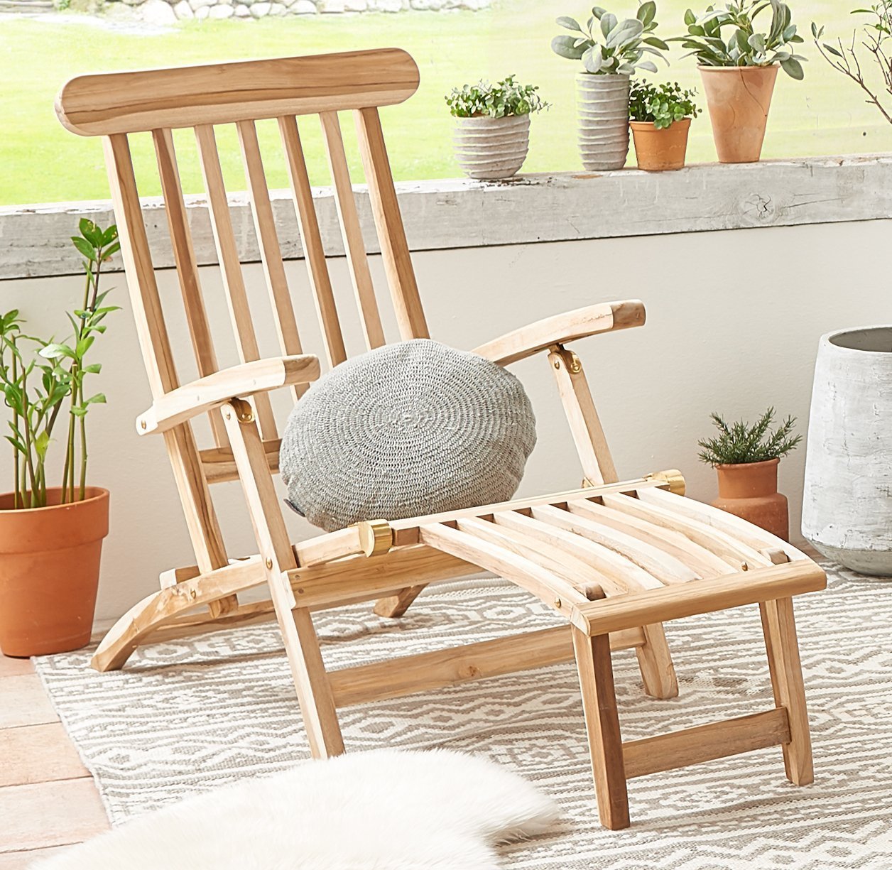 gartenliege holz menu