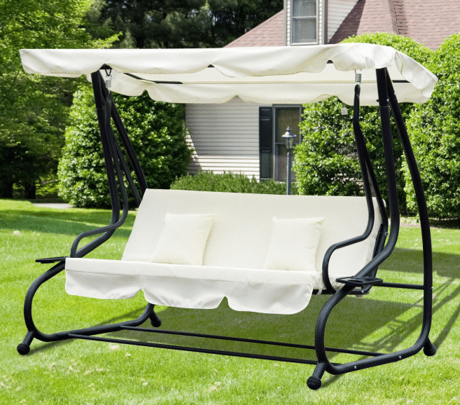 Hollywoodschaukel Metall Gartenmöbel